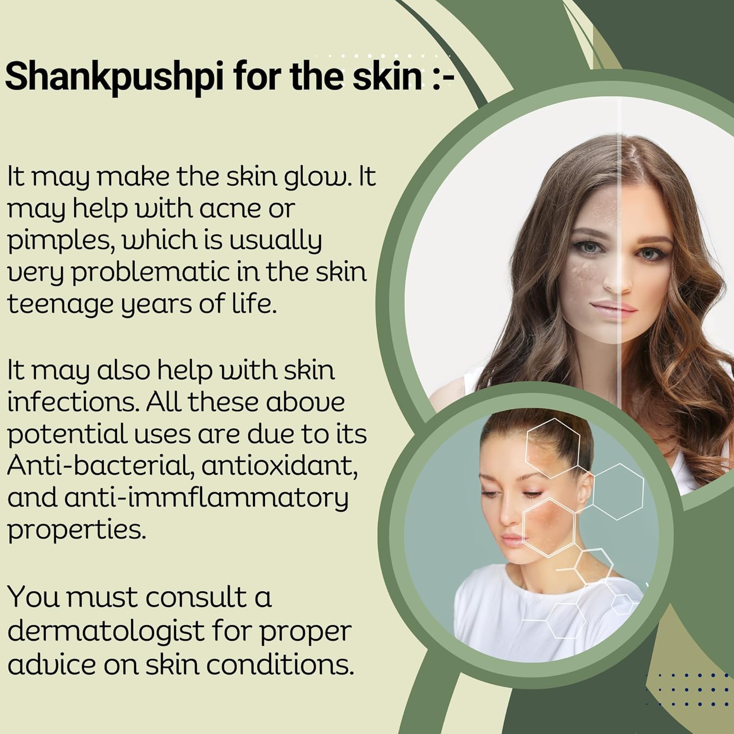Shankhpushpi Powder Convolvulus Pluricaulis 100% Natural | Supports Digestion, Immunity, & Cognitive Function 5.3 oz
