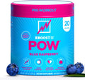 EBOOST POW Natural Pre Workout Powder – 20 Servings - Blue Raspberry - A PreWorkout Supplement for Performance, Joint Mobility Support, Energy - Men and Women - Non-GMO, Gluten-Free, No Creatine