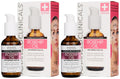 Advanced Clinicals Rosehip Oil For Face With Vitamin E + Botanicals Helps Improve Look Of Dark Spots, Wrinkles, Fine Lines, & Uneven Looking Skin Tone | Moisturizing Skin Care Face Serum, 2-Pack