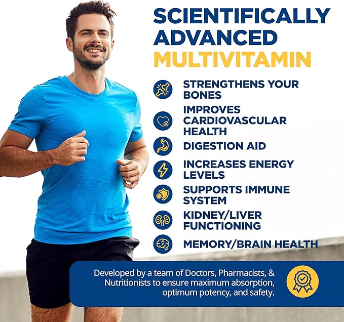 LifeSource Vitamins LifeSourceVitamins Whole Food Multivitamin & Minerals with 71 All Natural Ingredients, Probiotics, Digestive Enzymes, Chelated Minerals and Non-GMO, 360 Tablets