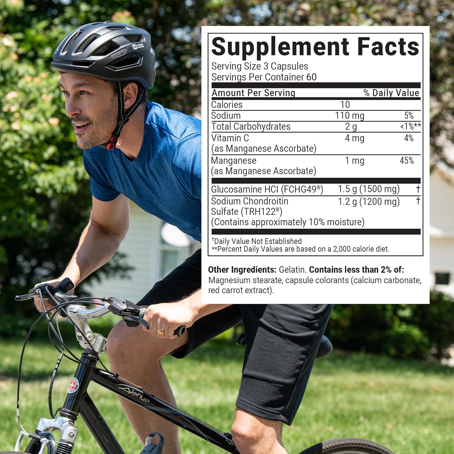 Nutramax Laboratories Cosamin® DS Joint Health Supplement with Glucosamine & Chondroitin for Adult Men & Women, Joint Supplement, 180 Capsules