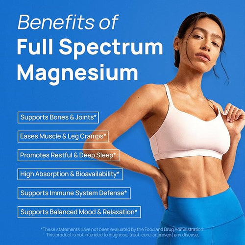18 in 1 Magnesium Complex for Women and Men | Liposomal Magnesium Supplement with Glycinate, Citrate, Malate, Taurate, D3 & K2 | High Absorption for Muscle, Sleep, Bone, Nerve Support | 90 Capsules