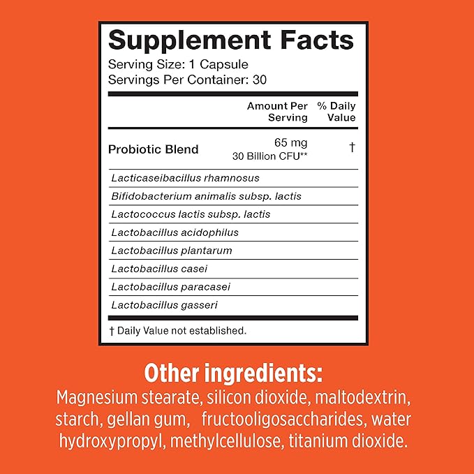 Szio+ Utiva Probiotic – Urinary Tract and Gut Health Supplement – 12 Billion CFU Lactobacillus & Bifidobacterium Probiotic for Men and Women, 30 Delayed Release Vegi Capsules