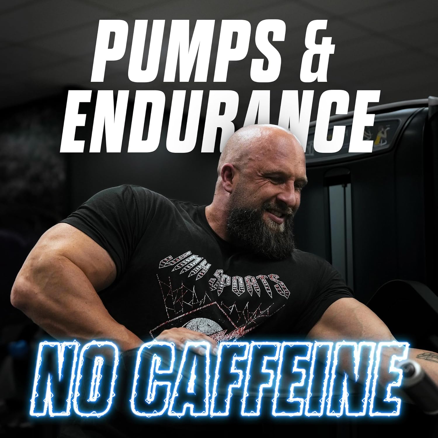 JNX SPORTS The Curse! Pump – Stim-Free Pre-Workout | Blue Raspberry 40 Serves | Caffeine-Free Pump Pre Workout, Non-Stim Nitric Oxide Preworkout for Men & Women