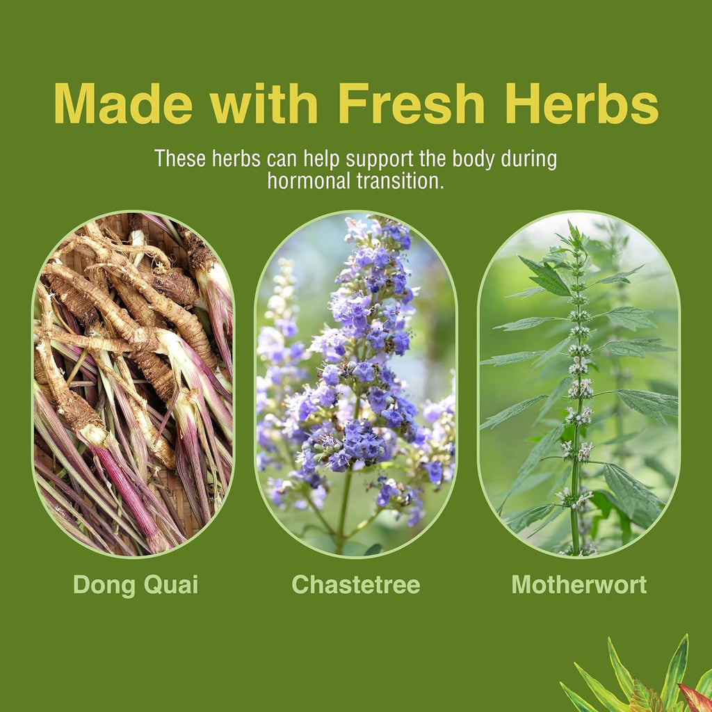 Herbs, Etc. Menopautonic - Support Healthy Hormones - Menopausal Health Supplement with Chastetree Berry, Black Cohosh & Ginseng - Supports Ovary Health & Vaginal Walls - 60 Softgels (60 Servings)