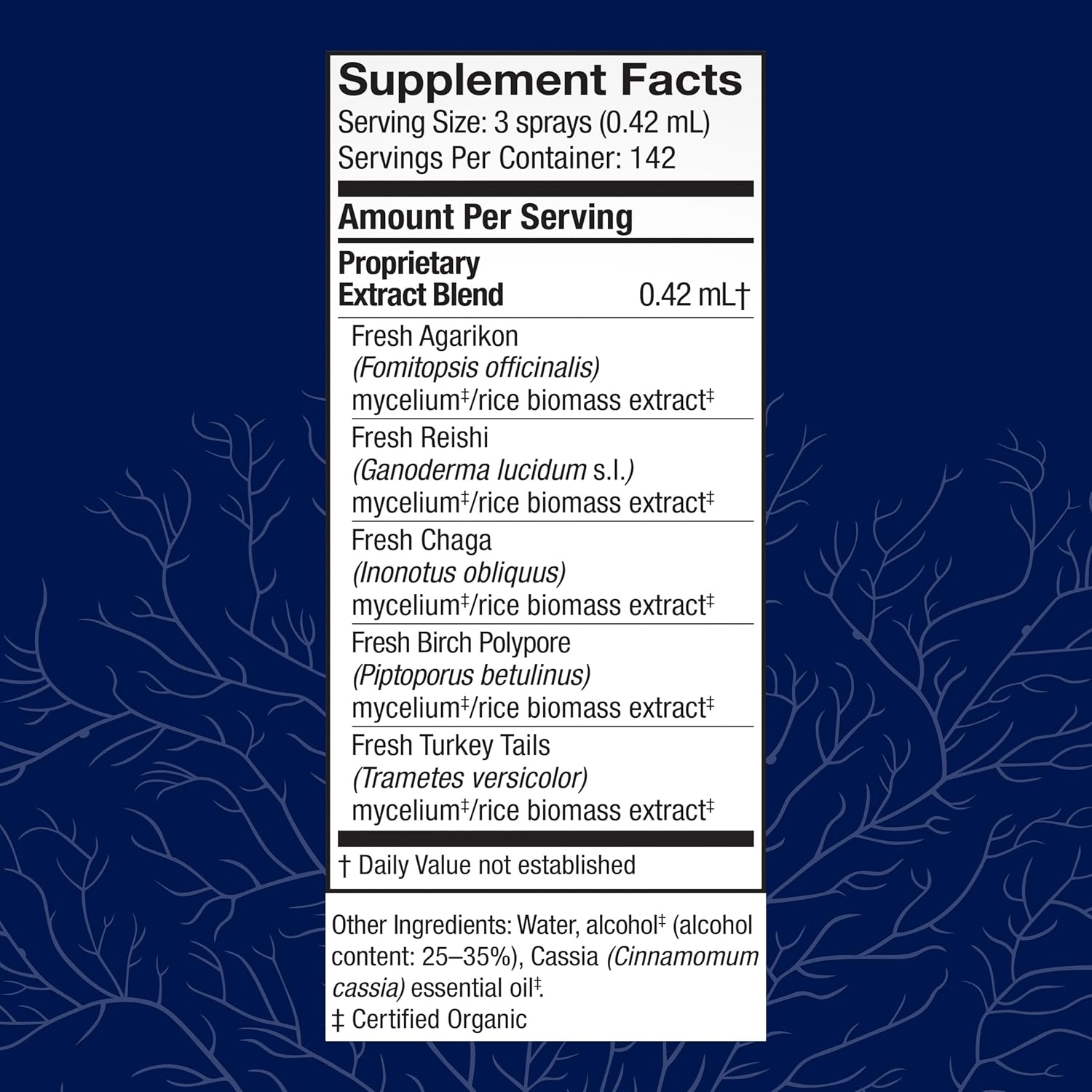 Host Defense MycoShield Throat Spray - Immune Health Support - Dietary Mushroom Supplement with Chaga, Reishi, Turkey Tail & More - On-The-Go Immune Support - Cinnamon Flavor, 2 fl oz (142 Servings)*