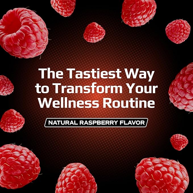 Effective Nutra Mushroom Gummies 2500mg - 10in1 Lion’s Mane, Reishi, Chaga, Cordyceps & More - Focus, Clarity, Memory, Immunity, Energy - Natural Raspberry Flavor, Vegan, Made in USA (90 Count)