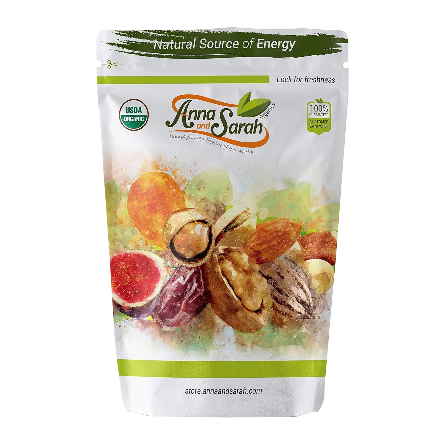 Anna and Sarah Organic Dried Goji Berries 3 Lbs in Resealable Bag