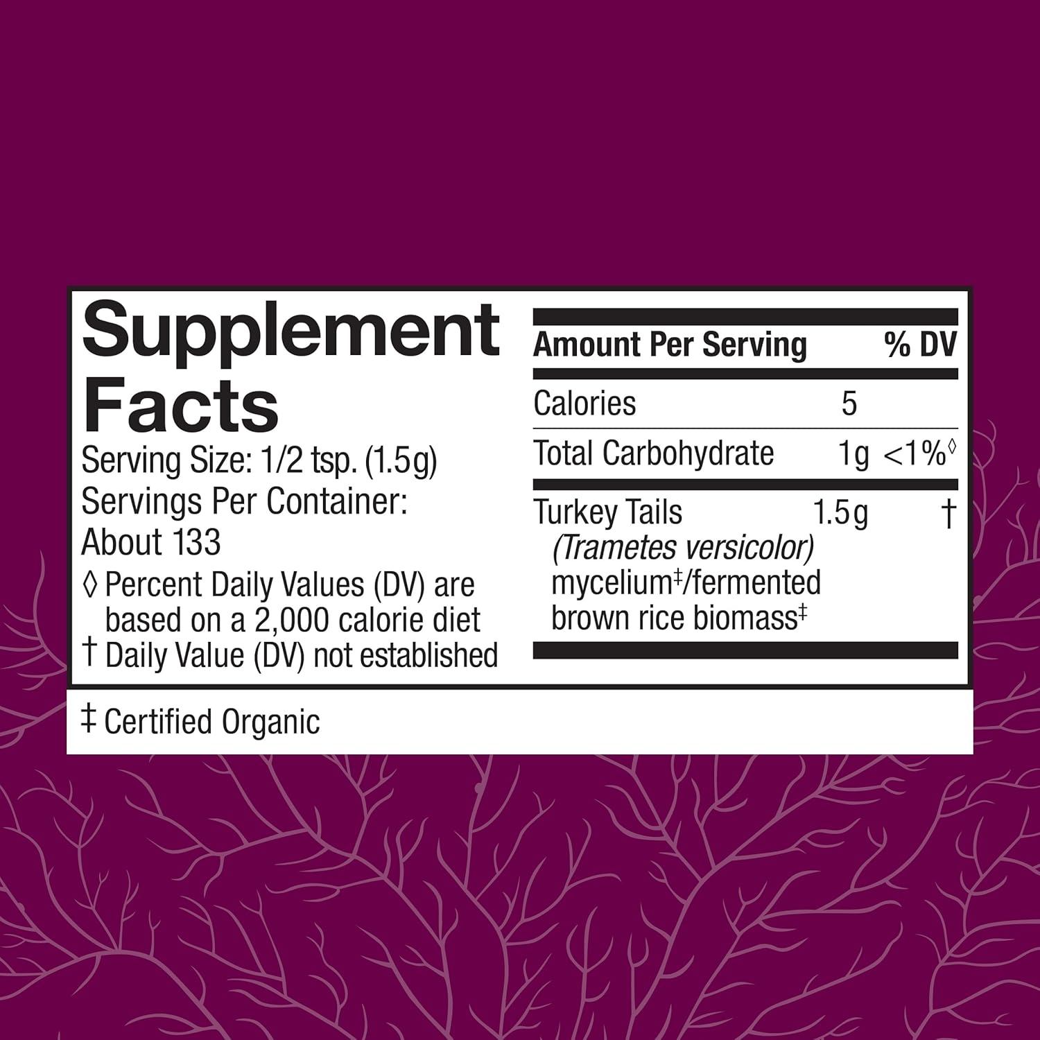 Host Defense Turkey Tail Mushroom Powder - Digestive Health & Immune Response Support Supplement - Mushroom Supplement for Gastrointestinal & Gut Microbiome Support - 7 oz (133 Servings)*