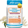 Life-Space Children Immune Support Probiotic, Clinically Proven to Relieve Common Cold Symptoms, 12 Billion CFU, 6 In1 Kids Probiotic for Digestive & Immune Health, 2 Month Serving, 60 Grams