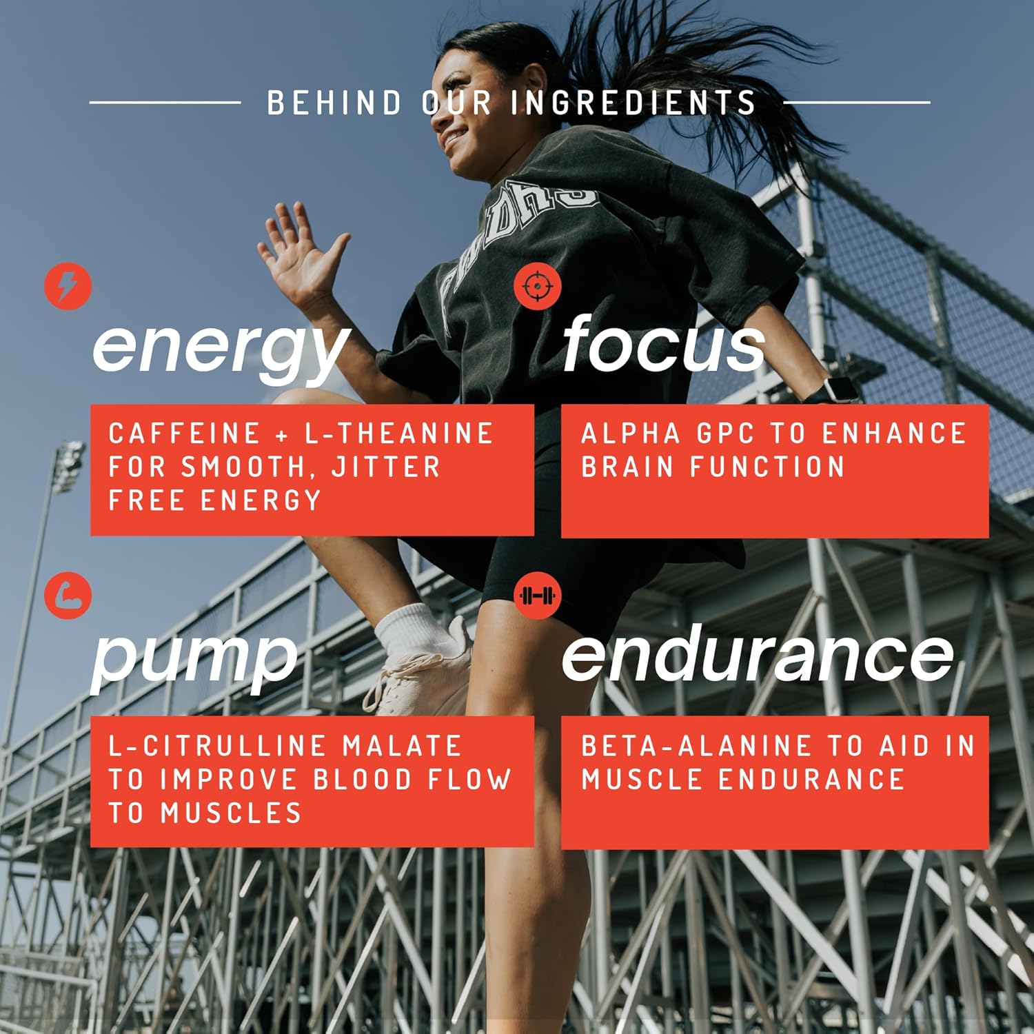 PWDRS Pre-Workout Powder, All Natural Pre Workout for Energy, Pump, Endurance & Strength, with Caffeine (Fruit Punch)