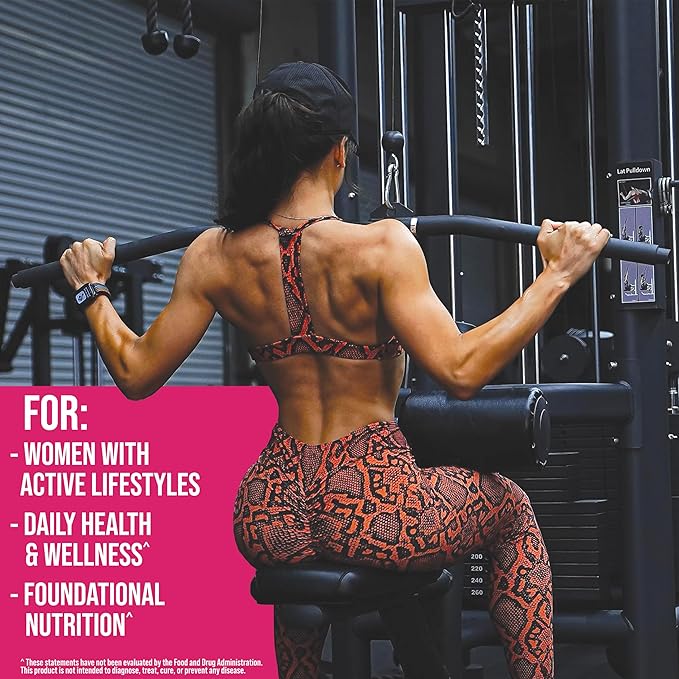 Rule 1 Women's Multi - Women's Daily Vitamins, Essential Minerals, Superfoods, and Botanical Extracts for Active Lifestyles and Wellness Support (60 Tablets, 30 Day Supply)