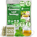 Lavendium, Premium 120 Gymnema Leaf Tea Bags, 100% Natural & Pure from Gymnema Leaves. Gymnema Tea Bags for Diabetics - COLD-DRIED for Maximum Freshness and Nutrient Retention. No Sugar, Vegan.