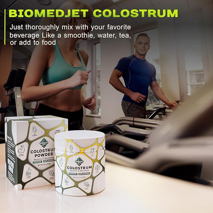 Colostrum Supplement Powder-for Immune Support, Gut Health-Muscle Recovery & Wellness-Natural IgG-Pure Whole Bovine Superfood-Unflavored-75 Servings
