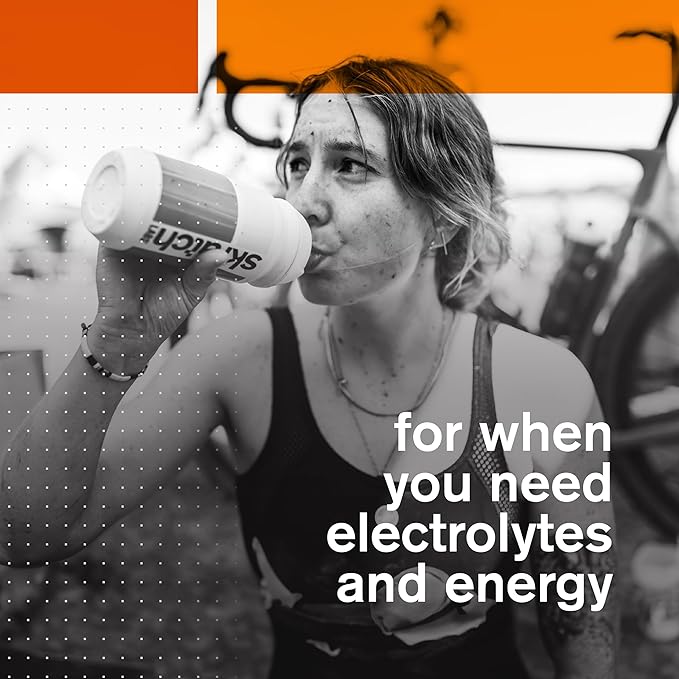 Skratch Labs Hydration Packets - Hydration Drink Mix, Orange (20ct) - Electrolyte Powder Packets Developed for Athletes and Sports Performance - Gluten Free, Vegan, Kosher