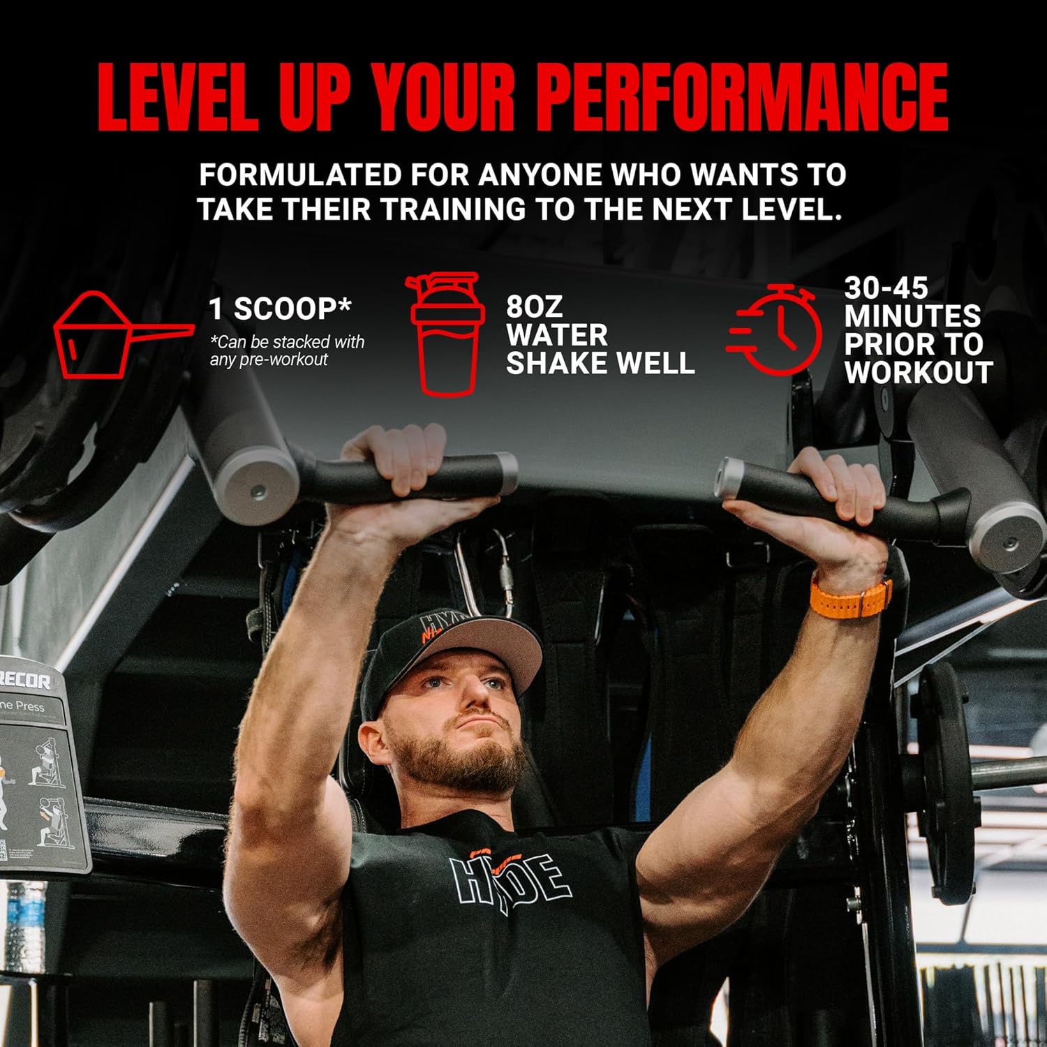 PROSUPPS Mr. Hyde Max Pump Pre Workout Powder - Stim-Free Preworkout Supports Blood Flow, Muscle Volume & Endurance - Caffeine-Free Nitric Oxide Gym & Fitness Supplements (Fruit Punch, 20 Servings)