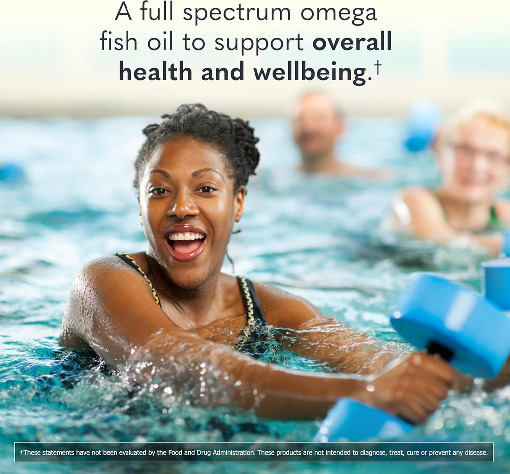 Garden of Life Dr. Formulated Norwegian Salmon Oil - Dietary Supplement - Full Spectrum Omega-3 EPA, DHA, DPA - Fish Oil from Norwegian Fjords - for Heart Health - 60 Softgels