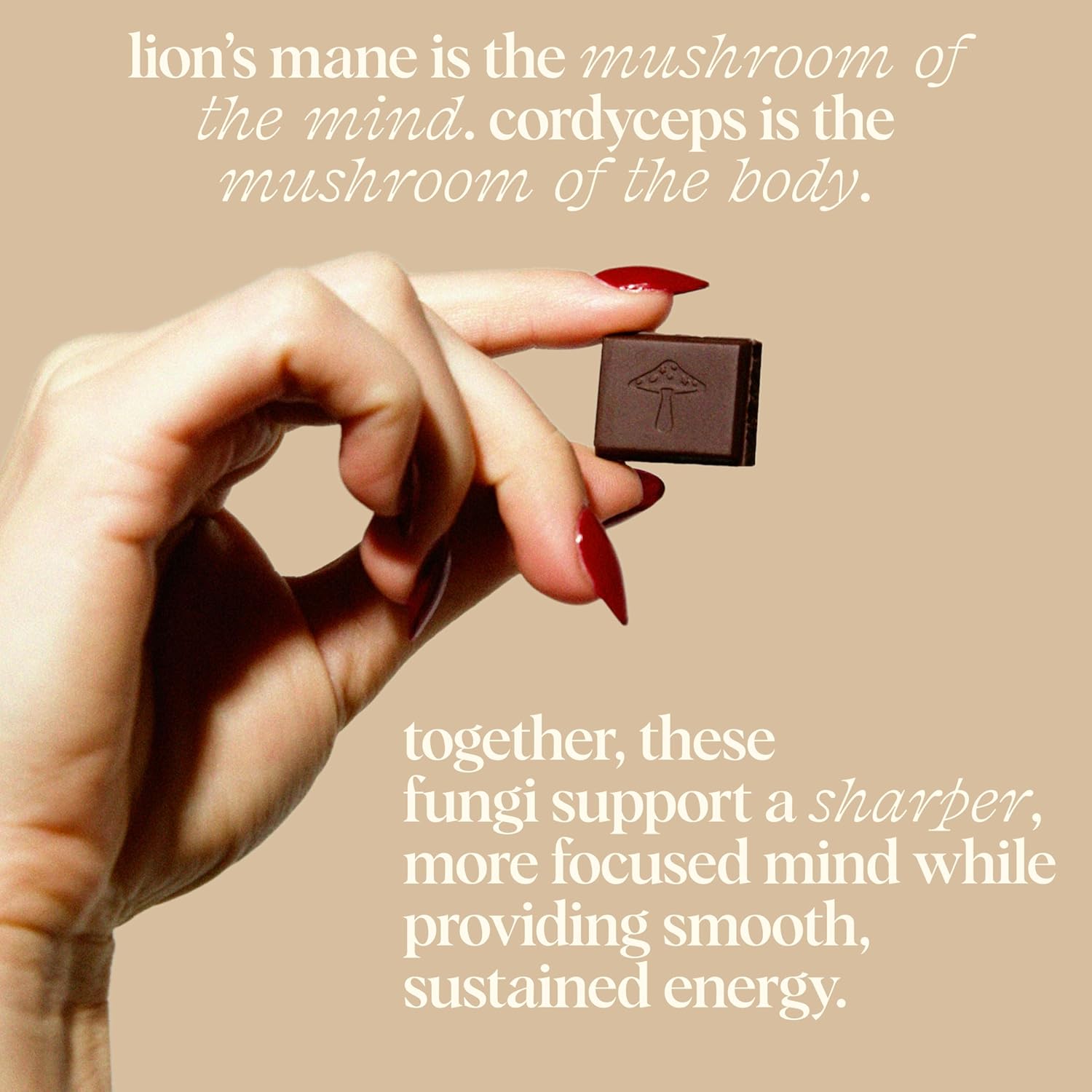 Alice Mushrooms x HBO’s The Last of Us Brainstorm | Mushroom Chocolates | Energy Bites for Focus, Clarity & Cognitive Function | Lions Mane, Cordyceps Mushrooms, Natural Caffeine | 4 Pack