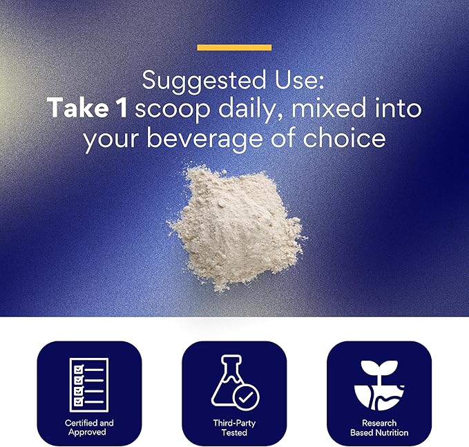Research Verified® Collagen Powder - Hydrolyzed Marine Collagen Peptides - Unflavored - Skin Hydration and Elasticity, Muscle Recovery, Non GMO - 30 Scoops Per Container - 6 Month Supply