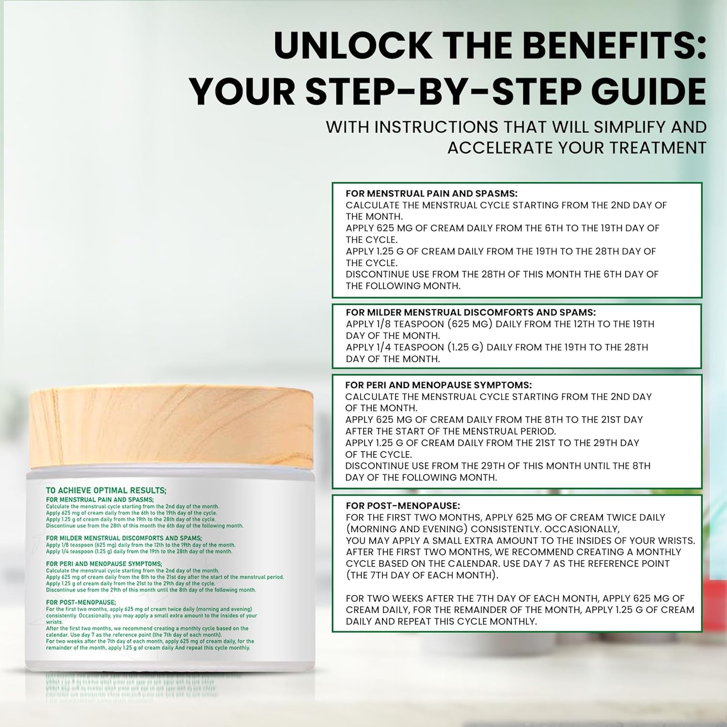 Wild Yam Cream, 2oz Wild Yam Root Organic Cream, Hormone Balance, Support Perimenopause & Menopause Relief, Progesterone, Wild Yam Cream for Women & Men Unscented for All Skin Type