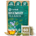 Lavitali, Rosemary Leaves Tea Bags | 60 bags, 100% Pure Herbal Tea | Caffeine-Free, No Sugar, Eco-Friendly Filter Bags | Daily Natural Botanical, Hot or Iced Herbal Infusion