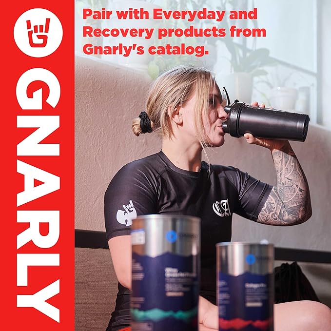 Gnarly Nutrition Natural Pre-Workout Powder, Mango – NSF Contents Certified, Endurance & Recovery – Vegan Pre-Workout, Sports Nutrition – Mango with Caffeine, 14.82 oz