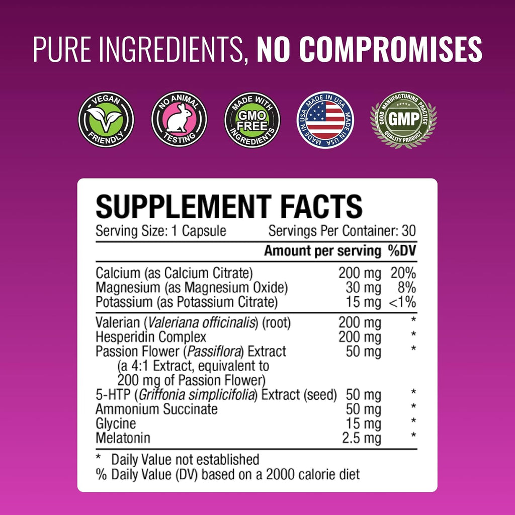 Approved Science Menoprin PM - Advanced Menopause Support - Protykin, Black Cohosh - 1 Bottle Menoprin PM - 30 Capsules - Vegan