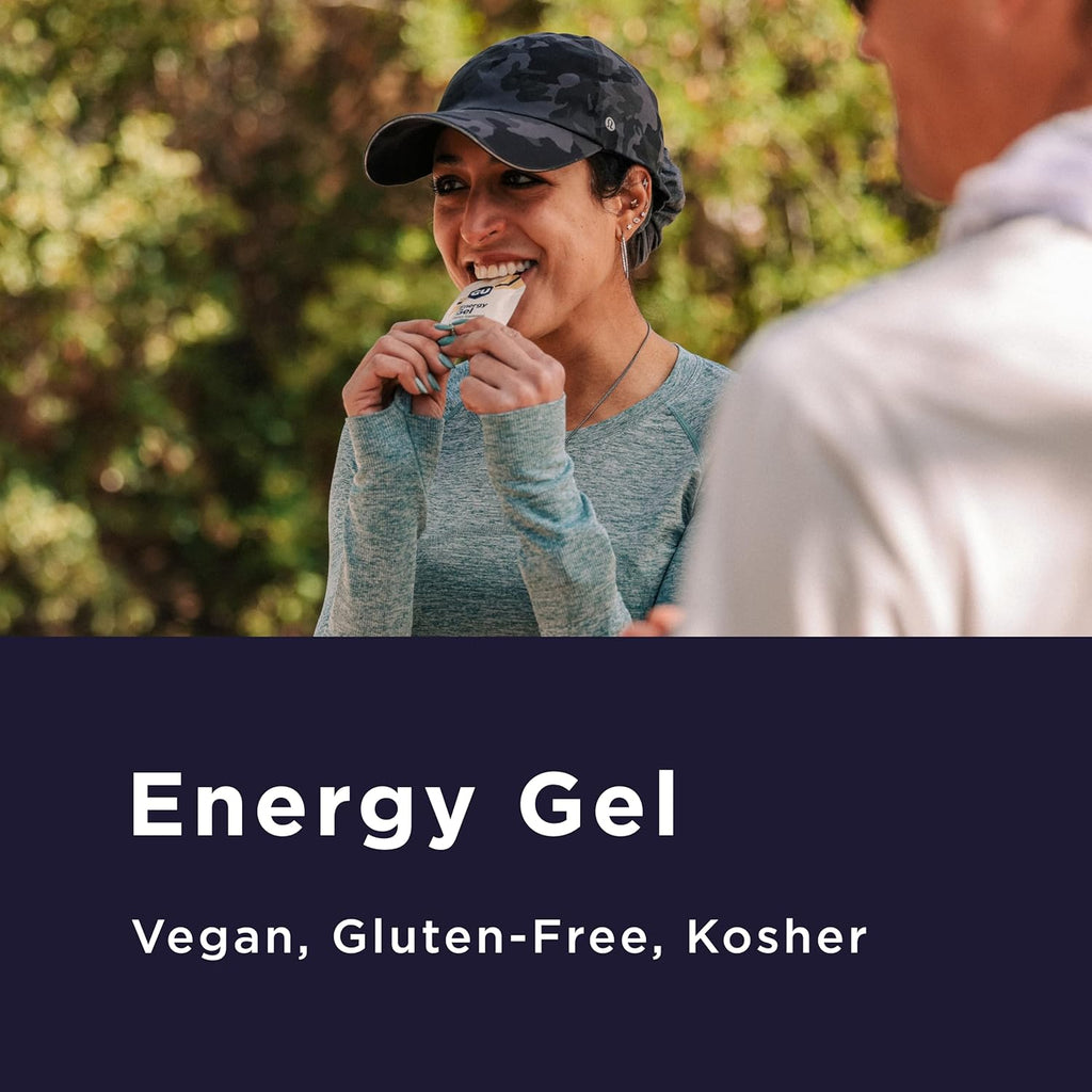 GU Energy Original Sports Nutrition Energy Gels, 24-Count, Vegan, Gluten-Free, Kosher, and Dairy-Free On-the-Go Energy for Any Workout, Assorted Caffeine-Free Flavors Variety Pack