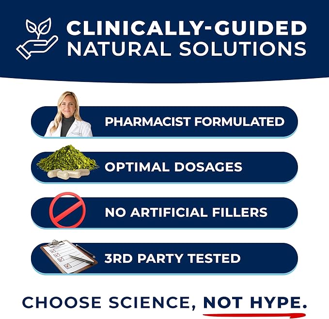 Dr. Stephanie's GLP-Wonder Natural GLP-1 Boosting Supplement - Control Hunger & Appetite, Fight Cravings - Side-Effect Free Support