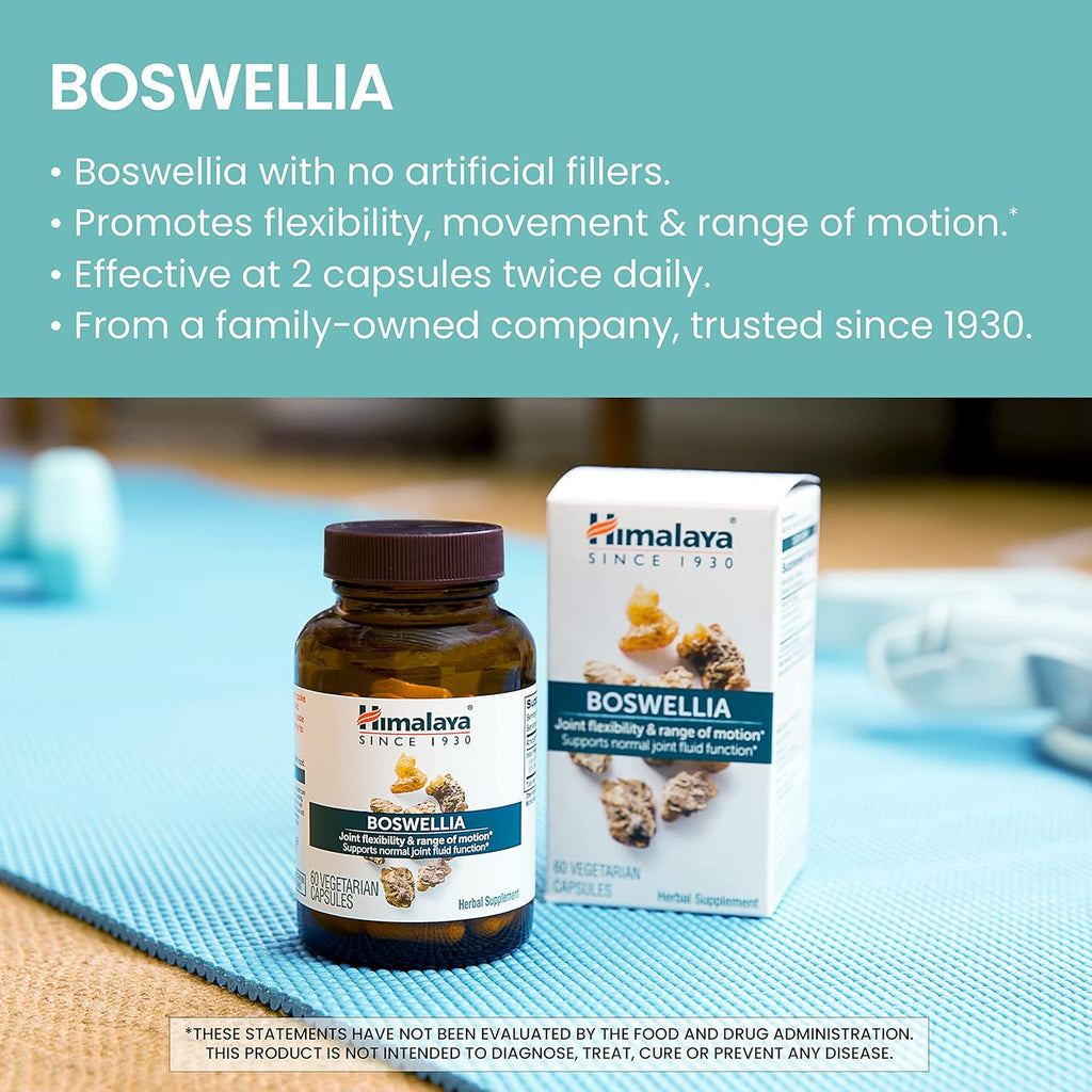 Himalaya Boswellia, Joint Support for Mobility and Flexibility, Promotes Tissue Preservation, 250 mg, 240 Capsules