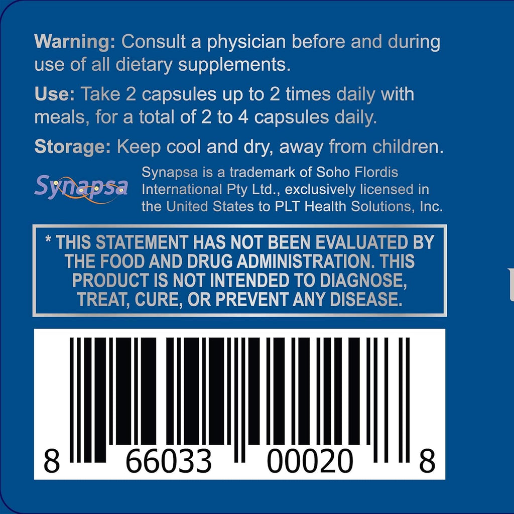 Thrivous Clarity - Enhance Memory, Focus & Mood - Advanced Natural Nootropic Supplement: Synapsa Bacopa, L Theanine, Rhodiola Rosea, Vitamin B Complex, Zinc Picolinate - 60 Capsules