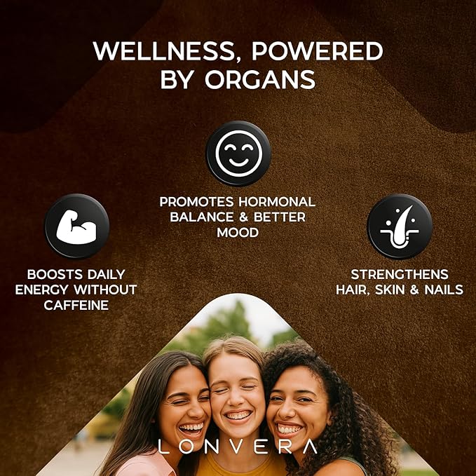 Vital Belle Grass Fed Beef Organ Supplement for Women – Nutrients from Bovine Liver, Heart & Kidney – Balanced Energy & Daily Wellness Support – 60 Grassfed Capsules – Pasture-Raised Organ Blend