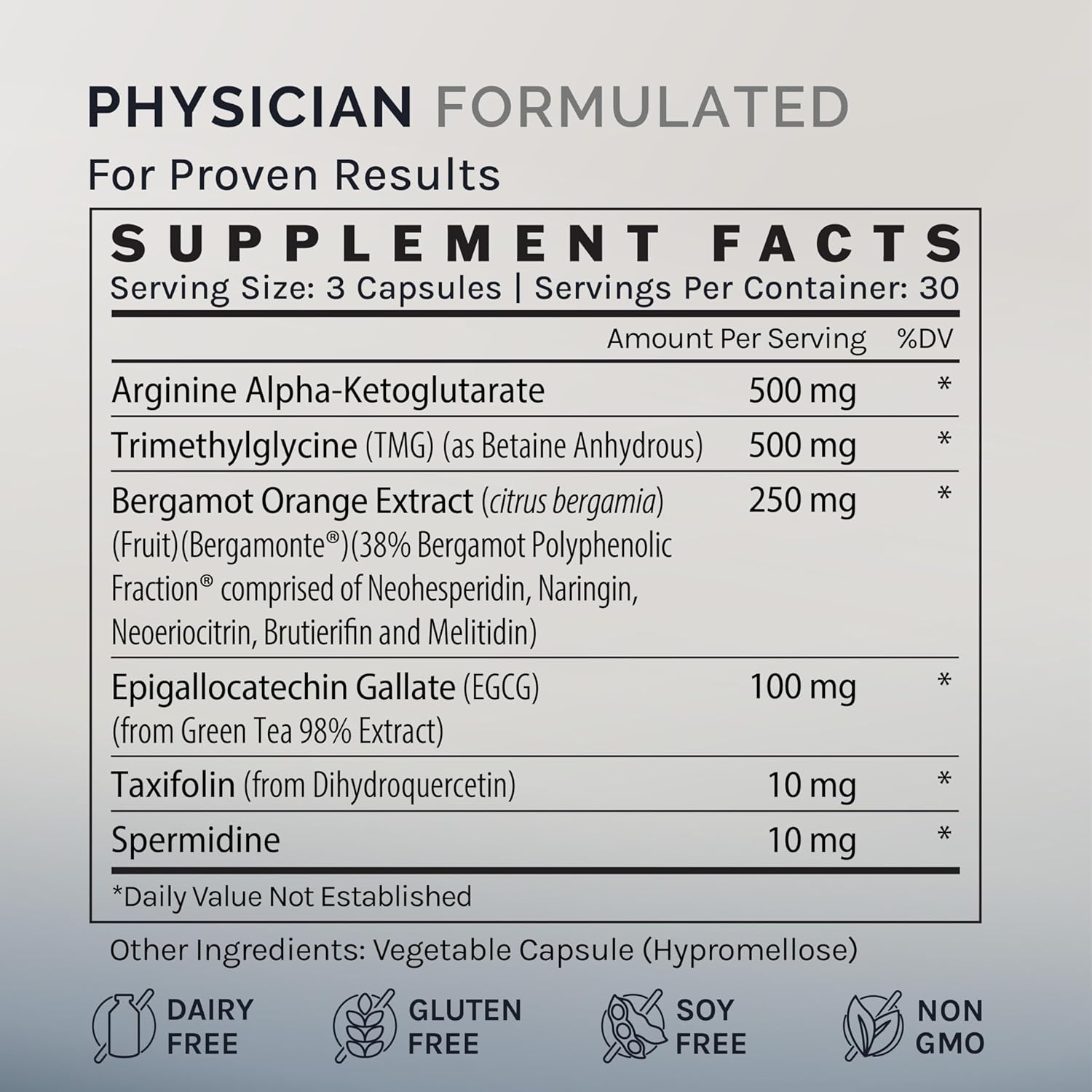 InfiniWell Enhance - Healthy Aging, Longevity Supplement with Trimethylglycine (TMG)- Encourage Cellular Renewal & Mitochondrial Health - Help Promote Healthspan & Epigenetic Aging (90 Capsules)