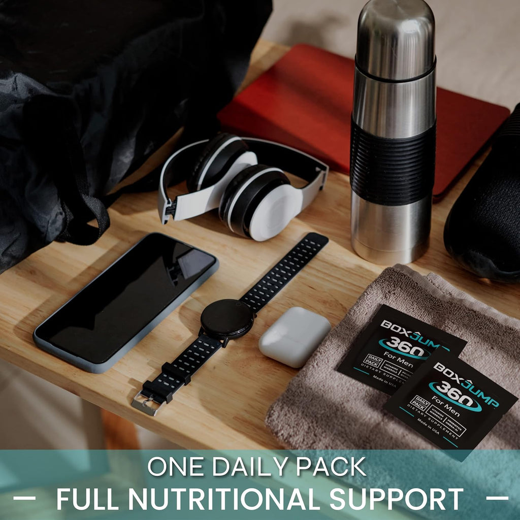 Daily Multivitamin for Men, Supplement with 30+ Essential Vitamins and Minerals, Includes Vitamin A, C, D, E, B1, B2, B6, B12 for Energy, Immune Support, and Overall Health – 30-Day Supply