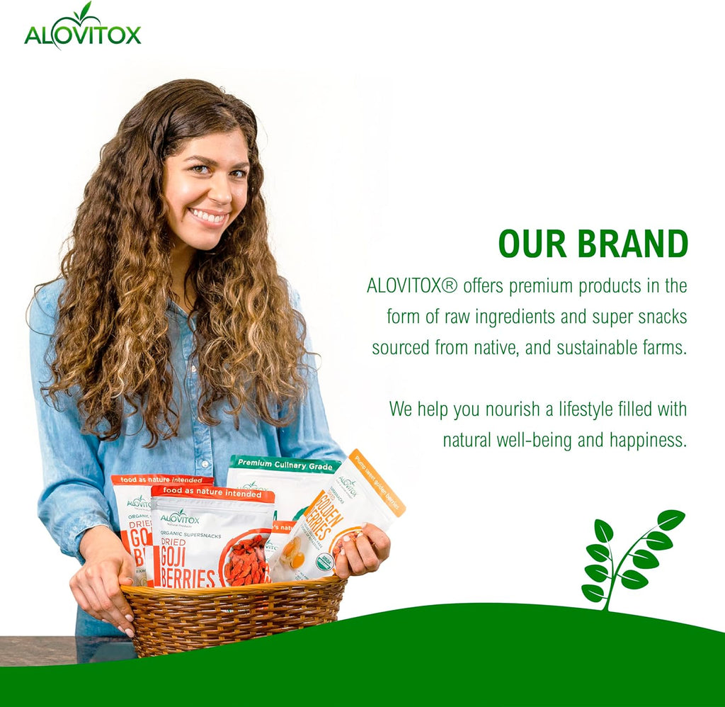 Alovitox Bee Pollen Powder | 100% Pure, Natural Raw Bee Pollen - Antioxidants, Proteins, Vitamins B6, B12, C and A, Amino Acids and More | Non-GMO, Vegan | 8z