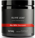 Olive Leaf Extract - Ultra High Potency 45:1 Extract with 50% Oleuropein - Highly Concentrated - Third-Party Lab Tested - 120 Capsules