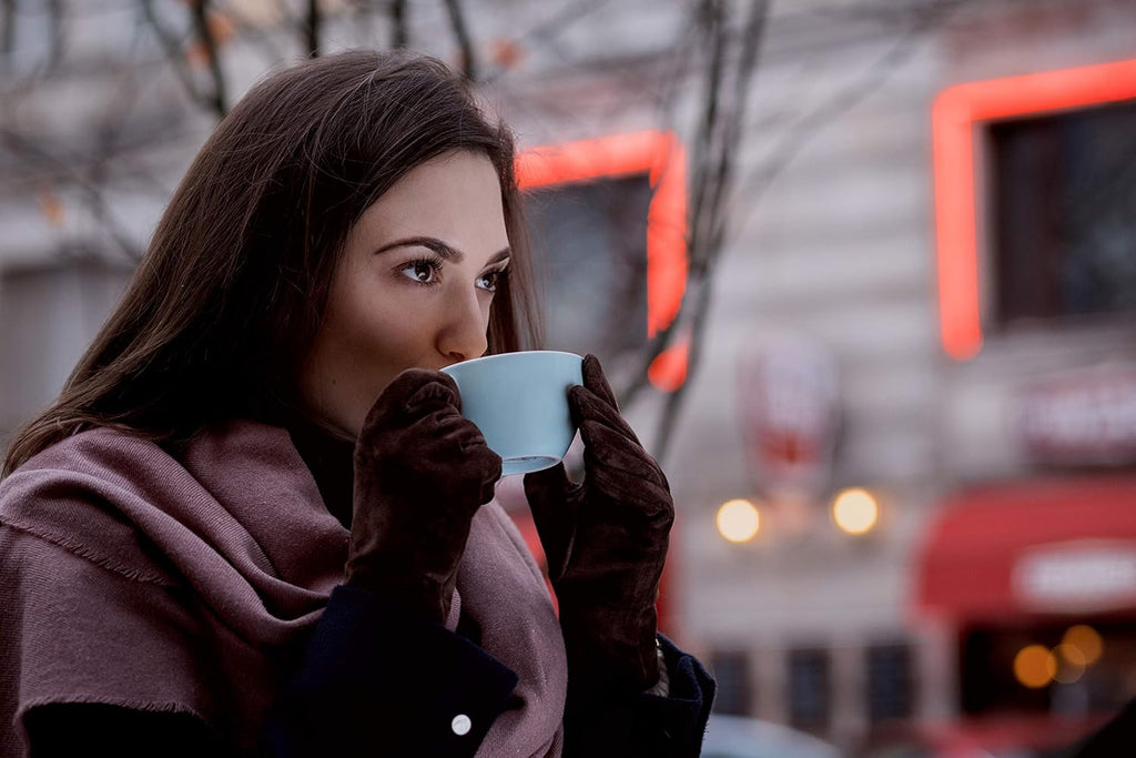 FIRE TEAS Relaxing Rooibos Evening Tea- Organic Red Rooibos, Peppermint, Lavender, Raspberry Leaf, Ginger, Saffron - Caffeine Free, Herbal Tea, Strong Taste, Perfect for Evenings & Nights -