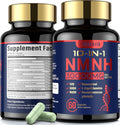 NMNH (Dihydronicotinamide Mononucleotide), 1000mg Per Serving, NAD High Purity Supplement, 60 Capsules, Gluten Free, GMP Certified for Anti-Aging, Energy, Focus - 30 Servings