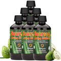 Herboganic Soursop Living Bitters for overall Health and wellness | Pack of 6 | 16 Oz