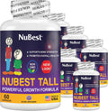 NuBest Tall, Bone Health Supplement - Grow Taller, Strength Increase Formula for Children (5+) & Teens Helps Maximum Bone Health with Calcium, Collagen & Herbs - 6 Pack