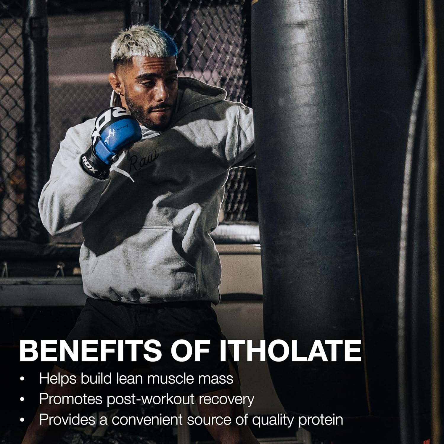 RAW Whey Isolate Protein Powder, Milk & Cookie (CBUM Itholate) - 100% Grass-Fed Sports Nutrition Powder for Muscle Growth & Recovery - Low-Fat, Low Carb, Naturally Flavored - 25 Servings