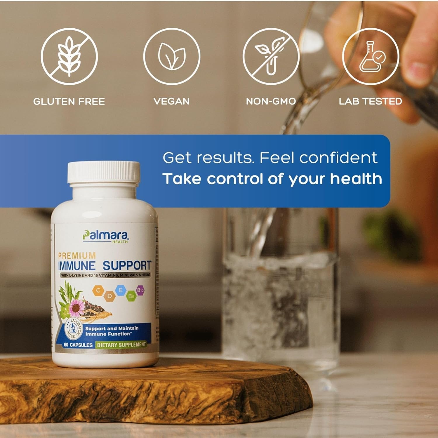Premium Immune Support, 60 Capsules (2)