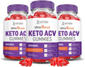 Justified Laboratories (3 Pack Ultra Quick Keto ACV Advanced Formula 1000MG Apple Cider Vinegar Formulated with Pomegranate Beet Juice Powder B12 Vegan Non GMO 180 Gummies