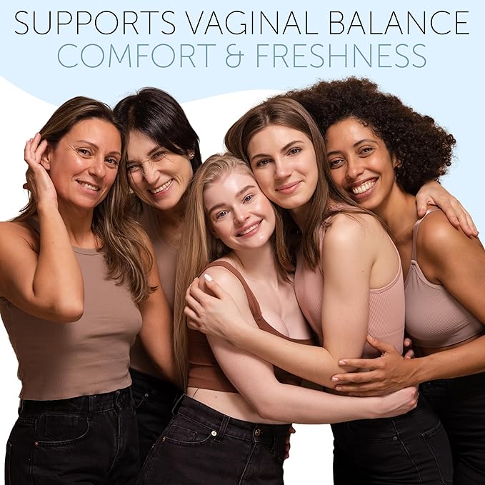 Terramed Just Think Comfort Probiotics for Women | Vaginal Probiotics | Boric Acid Suppositories for Women | pH Balance | BV Support | Odor & Discharge Relief | 12 Vaginal Suppositories