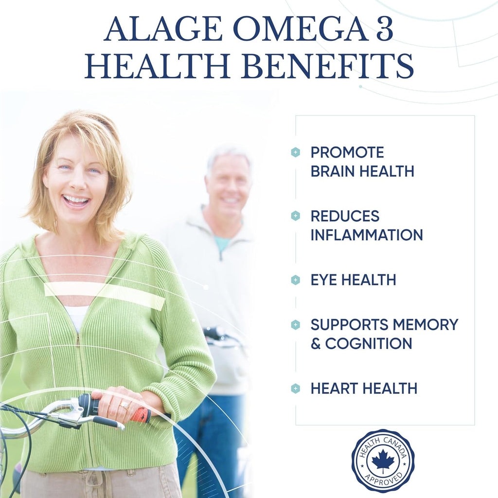 TAHIRO Vegan Omega-3 Softgels - Plant-Based Supplement with DPA, DHA & EPA - Nutrients for Men, Women and Pregnant Women - Supports Brain Health - Prenatal & Joint Supplements, 1000mg