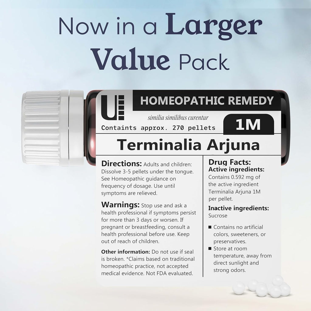 Terminalia Arjuna 1M Homeopathic Remedy, Urenus