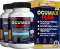 Ocumax Plus Vision Support Supplement, 60 Capsules, with 24 Premium Herbal Extracts and Vitamins, Maximum Strength Eye Health Formula (2)