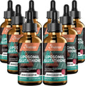 2000MG Liposomal Glutathione Liquid Drops, Ultra High Absorption, Natural Detoxification, Immune System & Skin Supprot*, L-Glutathione, Vitamin C & Hyaluronic Acid, Capsules Alternative, 16.16 OZ