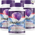(3 Pack) Synaptic XR Capsules, SynapticXR, Synaptic XR Core Focus, Synaptic XR Brain Caps, Synaptic XR, Brain Synaptic XR, Synaptic XR Advanced Formula 180 Capsules for 3 Months