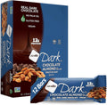 NuGo Dark Chocolate Almond w/Sea Salt, 12g Protein Bar, Vegan, Gluten Free, Non-GMO, Kosher Pareve, 12 Count
